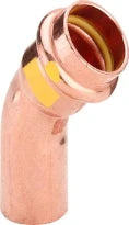Viega Profipress Gas courbe 45° MF 54 x 54 mm