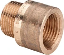 Viega bronze allonge MF 3/4 x 65 mm