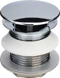 Viega Eleganta crépine 5/4 x 80 mm - chromé - pour lavabo sans trop-plein