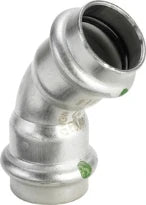 Viega Sanpress Inox coude 45° FF 42 x 42 mm