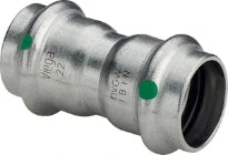 Viega Sanpress Inox manchon FF 15 x 15 mm