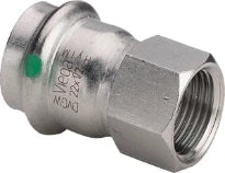 Viega Sanpress Inox raccord FF 22 x 4/4 F