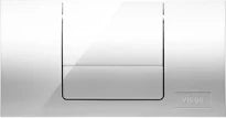 PLAQUE DE COMMANDE VIEGA blanc alpin synthetique 2 boutons de comman. pour reservoir 2H, 2L, 2C standaard 2S en 1F