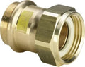 Viega Profipress Gas raccord union en 2 pieces avec ecrou libre joint conique FF 28 x 6/4 F