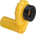 Viega PP siphon urinoir horizontal - jaune