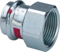Viega Prestabo acier zingué raccord de transition FF 15 x 3/4 F