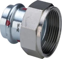 Viega Prestabo raccord union en 2 pieces avec ecrou libre joint plat FF 54 x 2 3/8 F