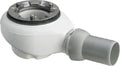 Viega Tempoplex siphon de douche 90 mm - nu - sans set de finition - évacuation horizontale