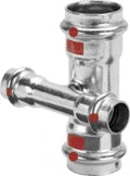 Viega Prestabo croix FFFF 22 x 15 x 22 x 15 mm