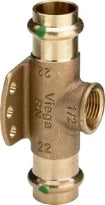 Viega Profipress culasse te FFF 22 x 1/2 F x 22 mm