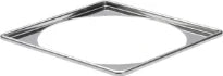 GRILLE SOL VIEGA ADVANTIX acier chromé