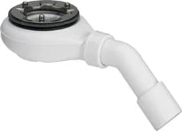 Viega Tempoplex siphon de douche 90 mm - nu - sans set de finition - évacuation horizontale - hauteur de montage 60 mm