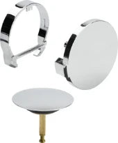Viega Multiplex Trio set de finition - chromé - model 6162.01 - volant de commande et bouchon