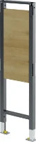 CONSOLE VIEGA 35 cm - 112 cm ! antracite acier