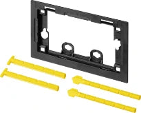 PLAQUE FIXATION VIEGA noir synthetique