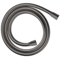 Hansgrohe Isiflex flexible de douche 1/2 x 1600 mm - noir brossé - 2 écrou conique