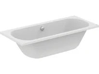 Procasa Como baignoire intégrée duo acrylique 1700 x 750 mm - blanc - vindange centrale - sans pieds