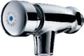 Delabie Tempostop robinet lavabo 1/2 M montage mural,temporisé,bec fixe,avec mousseur