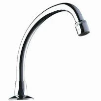 BEC D'ECOULEMENT DELABIE 1/2 M modele haute orientable-saillie 150 mm-a/mousseur-pour lavabo