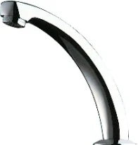 BEC D'ECOULEMENT DELABIE TEMPOSTOP 1/2 M saillie 140 mm -fixation renforcee -a/mousseur