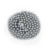DBJ chaînette en perles 3,2 mm (rouleau 50m) - chromé - prix par mètre