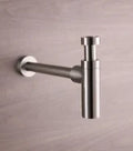 SIPHON BOUTEILLE VOLA 5/4 X 50MM inox brossé design muurbuis 300mm