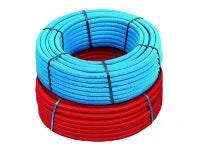 Henco RIXc tuyau multicouche avec gaine 16 x 2,0 mm (rouleau 25m) - rouge - prix par mètre