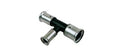 Henco PK-serie PVDF à sertir té réduit 90° FFF 50 x 26 x 40 mm