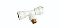Henco Vision té réduit mâle 90° FMF 16 x 1/2 M x 16 mm - blanc
