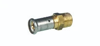 Henco P-serie laiton à sertir raccord de transition MF 18 x 1/2 M