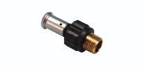 Henco PVDF à sertir raccord de transition MF 26 x 4/4 M