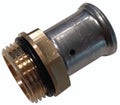 HENCO RACCORD DROIT VBS COLLECTEUR 26MM x 1"