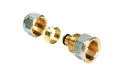 Henco laiton à visser raccord droit de transition FF 26 x 3/4 F