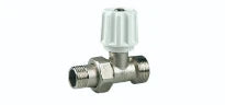 HENCO VANNE RADIATEUR 1/2  AVEC RACCORDEMENT EK 3/4 ,DROIT