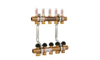 HENCO COLLECTEUR EN LAITON,RÉGLABLE,AVEC DÉBITMÈTRES 1 -11X3/4  EK
