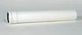 Ubbink Rolux parallel luchttoevoer verlengstuk diam 80mm, lengte 250mm PP120 wit