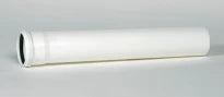 Ubbink Rolux parallel luchttoevoer verlengstuk diam 80mm, lengte 500mm PP120 wit