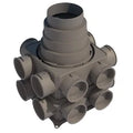 UBBINK AE DBOX206 V180VE 16 Aansl.