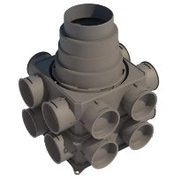 UBBINK AE DBOX206 V180VE 16 Aansl.