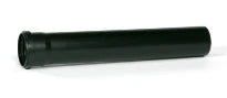 Ubbink Rolux PP rallonge arrivée d'air (longueur 2000mm) 80 mm - noir