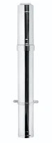 Ubbink Rolux concentrique PP/Inox passage toiture 80/125 mm - avec collerette