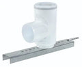 Ubbink Rolux parallel bocht met schoorsteensteun diam 125mm PP120
