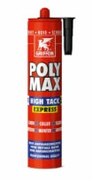 Griffon Poly Max High Tack Express carTouche 435g noir