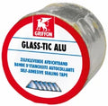Glass-tic-alu afdichtingsband rol 10 mtr/5cm alu
