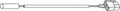 Bosch WSS sonde de température NTC 1000mm R40 molex