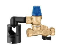 Caleffi groupe de sécurité boiler FF 15 x 15 mm - 8 bar - universel horizontal/vertical