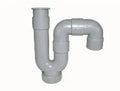 Nicoll PVC à coller siphon avec tubulure 50 x 50 mm - gris