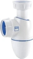 Nicoll EasyPhon siphon bouteille 5/4 x 40 mm - blanc