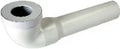 Nicoll coude de raccordement wc 90° FM 107 x 75 mm - modèle long 500 mm