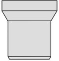 Nicoll QW manchon de raccordement wc (longueur 250 mm) 90 mm - blanc